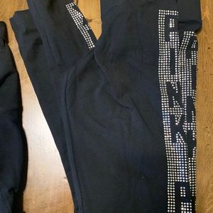 Pink women’s leggings XS